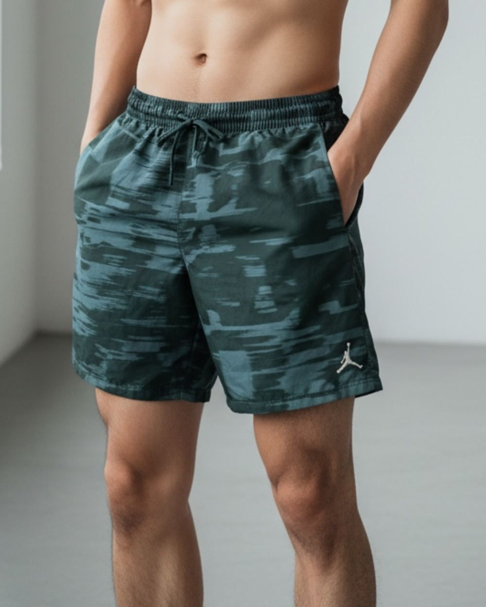 Jordan MVP Printed Woven Shorts in Oxidized Green